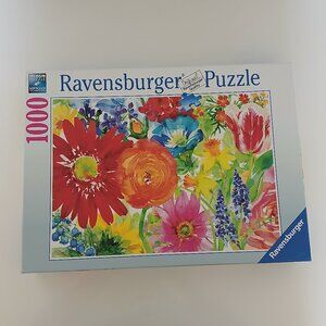 Ravensburger Puzzle 1000 pieces Flower Abundant Blooms Summer puzzle